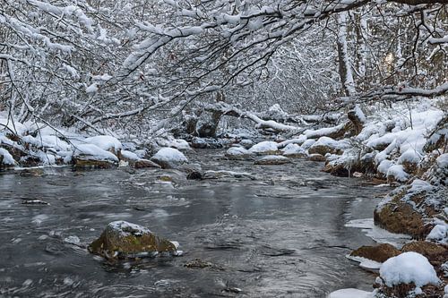 Getzbach met sneeuw