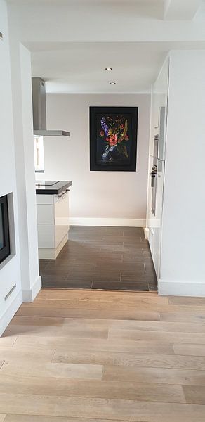 Customer photo: Royal Flora by Fine Art Flower - Artist Sander van Laar, on canvas