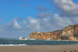 Forte de Sao Miguel Arcanjo in Nazare von Dirk Rüter