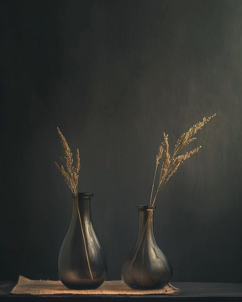 Esthetisch stilleven van fernlichtsicht