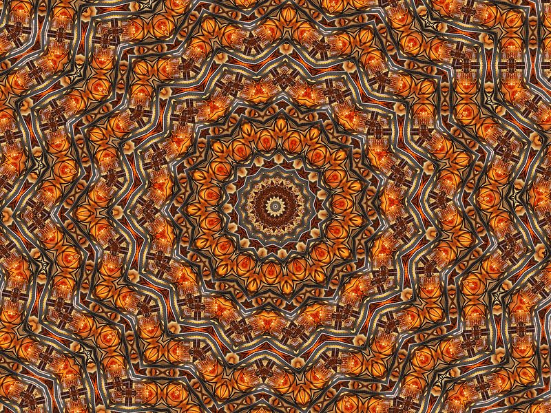 Art of God (Rosette of a Church Interior) by Caroline Lichthart
