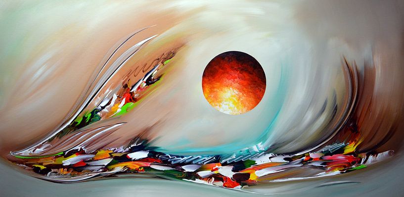 Waves Of The Future by Gena Theheartofart