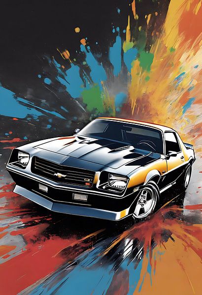 Chevrolet camaro ss d'époque par kevin gorter