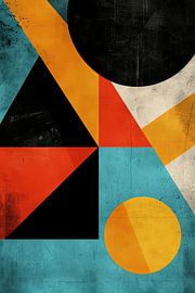 Geometric abstract art by Poster Art Shop
