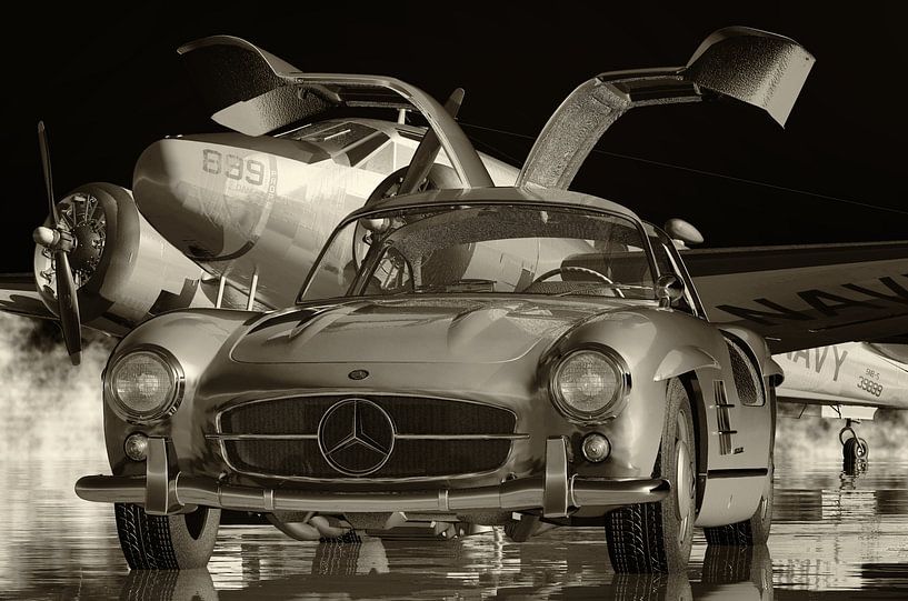 Mercedes 300SL Gullwing From 1964 Is the Most Wanted Classic Car by Jan Keteleer