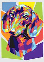 Teckel WPAP Kunst