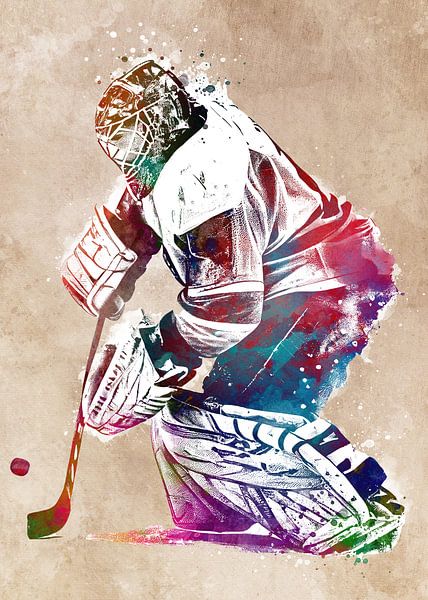 Hockey player #hockey #sport by JBJart Justyna Jaszke