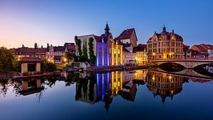 Abend in Eschwege an der Werra, Deutschland