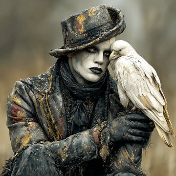 The Pale King and His Ghost Bird