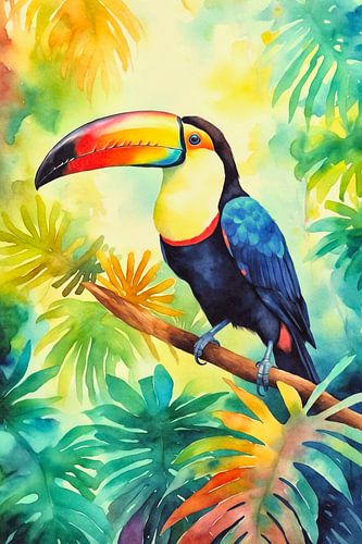 Tropical toucan by Andrea Haase