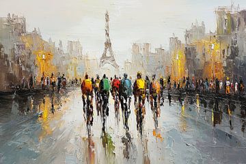 Peloton in Paris | Tour de France | Radsport von Lauren Wilde