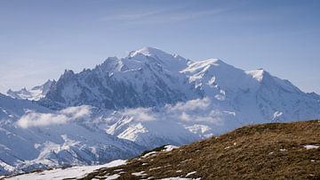 Mont Blanc und umliegende Berge von Ralph Rozema