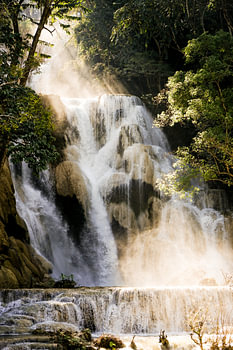 Cascade dorée