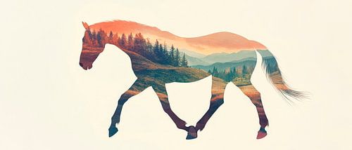 Paard en landschap