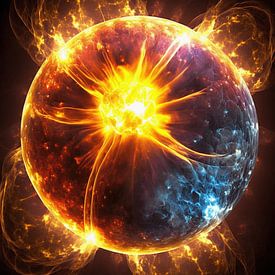 Sonneneruption von Vythryd Arts