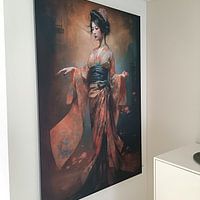 Photo de nos clients: Geisha, en pose par Carla van Zomeren, sur artframe