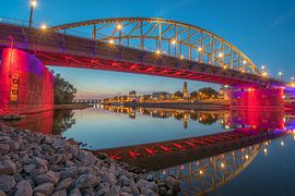 nie vergessen john frost brücke arnhem mit airborn farben von Patrick Oosterman