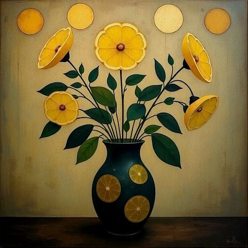 Bouquet von'Zitrusfrüchten 02