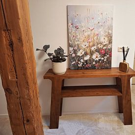 Photo de nos clients: Fleurs style Monet par Art Merveilleux, sur toile
