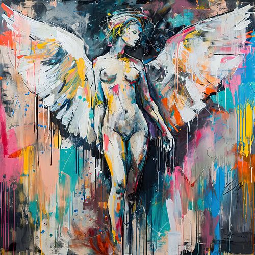 Abstrakte Streetart | Freiheit