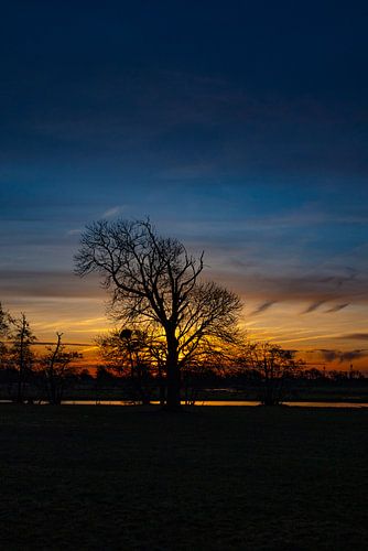 Zonsopkomst in Nederland