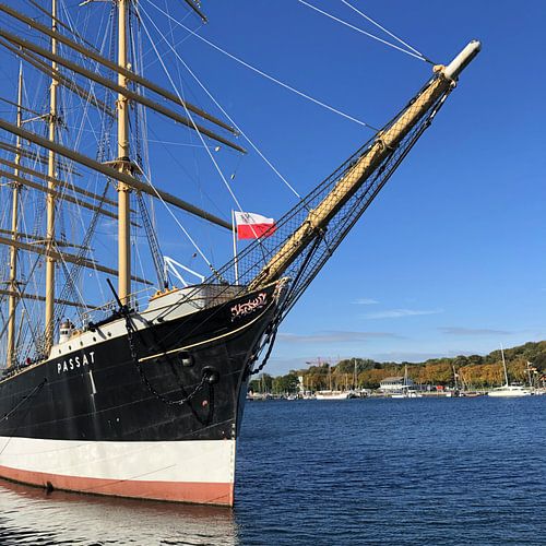 Four-masted barque PASSAT by Bowspirit Maregraphy