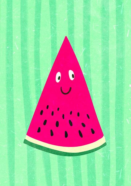 Hallo Wassermelone von Raissa Oltmanns