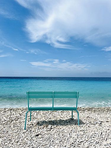 Blick aufs Meer von studio photoflash