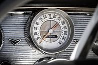 Dashboard Chevrolet Bel Air met snelheidsmeter van Jan van Dasler thumbnail