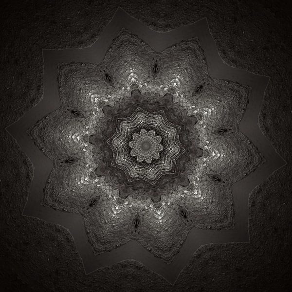 Kaleidoskop in Grautönen von Carla van Zomeren