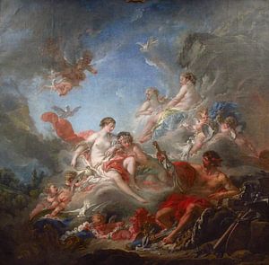 François Boucher - Die Schmiede von Vulkan