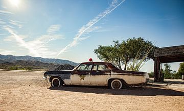 Route 66,  oude politiewagen van Peter Verduin