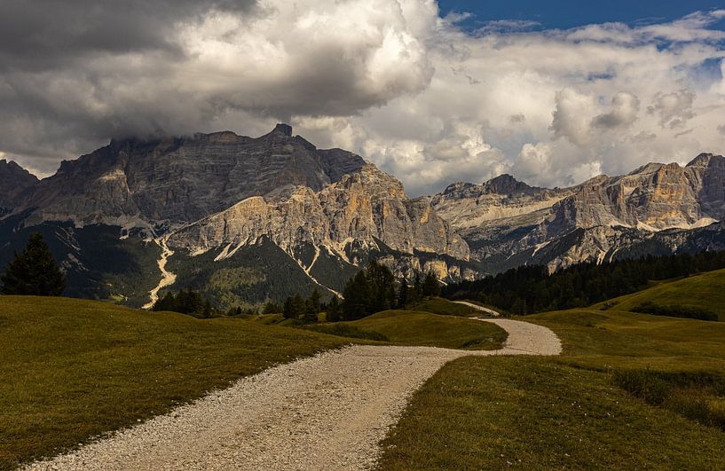 Route vers les montagnes par Nico Olsthoorn
