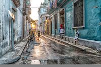 Sfeervolle straat in Havana