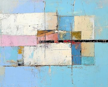 Geometrisches Pastell von Zen und Mehr