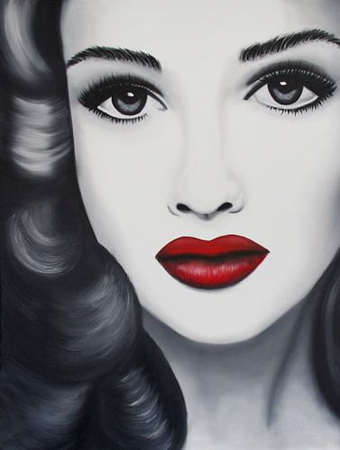 Emma pop art portrait