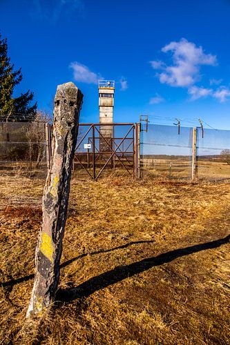Korte winterwandeling op een mooie zonnige dag langs de voormalige grens tussen Thüringen, Hessen & Beieren - Fladungen - Rhön - Duitsland