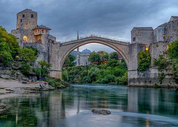 Mostar - Stari Most van Teun Ruijters