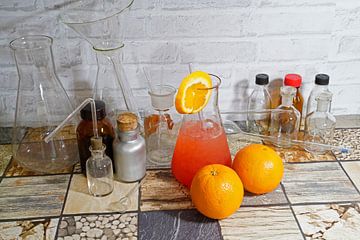 Rum Sinaasappel Cocktail in een fles