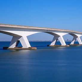 Zeelandbrug au soleil, Pays-Bas sur Adelheid Smitt