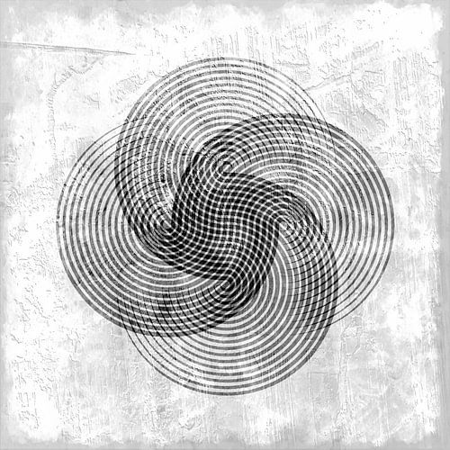 Retro Regenboogbloem