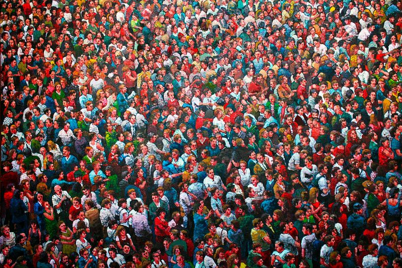 Crowd by Luc Vernimmen