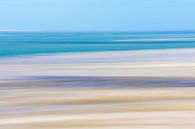 Pastel Sea and Sand van Paula van den Akker thumbnail