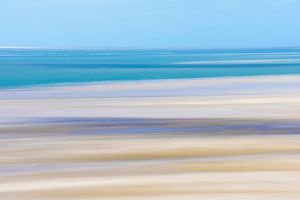 Pastel Sea and Sand by Paula van den Akker