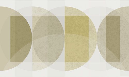 modern art - green gold 2