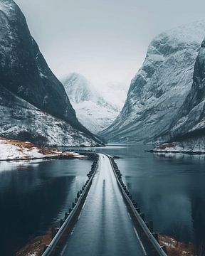 Winter landscape by fernlichtsicht