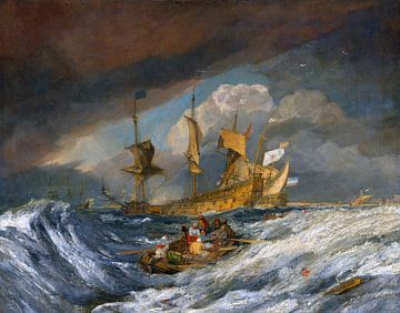 Ankerboote für Kriegsschiffe aus den Niederlanden, 1804