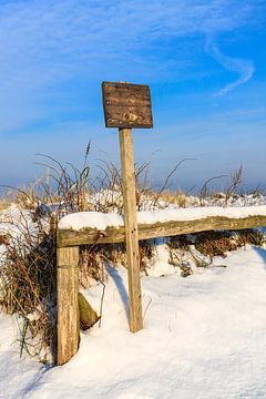 Winter an der Küste der Ostsee in Zingst von Rico Ködder