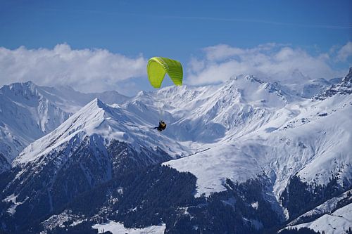Paragliding in de Tuxer Alpen