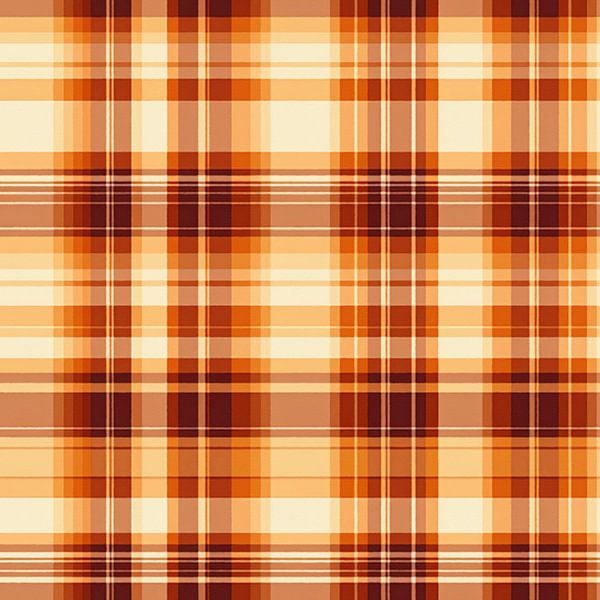 Vintage Plaid # XXVIII by Whale & Sons